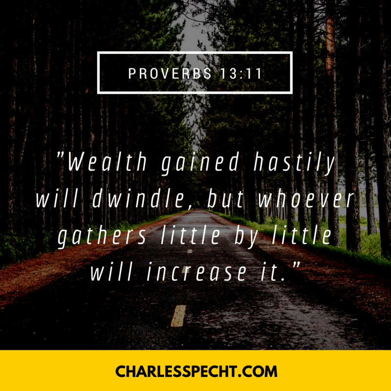 quote card Proverbs 13_11